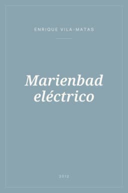 Portada de Marienbad eléctrico