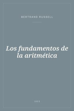 Portada de Los fundamentos de la aritmética