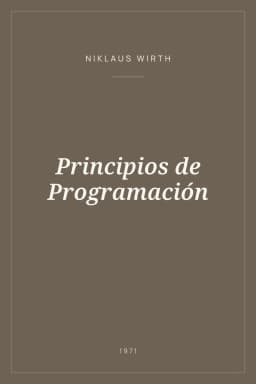 Portada de Principios de Programación