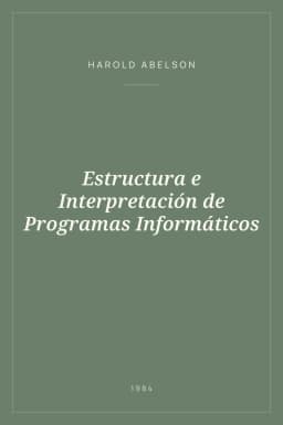 Portada de Estructura e Interpretación de Programas Informáticos