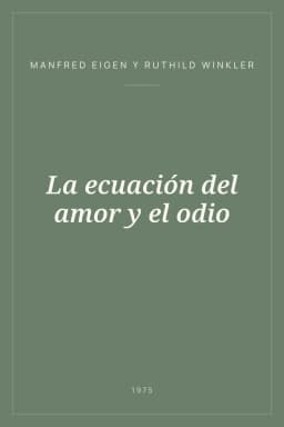 Portada de La ecuación del amor y el odio