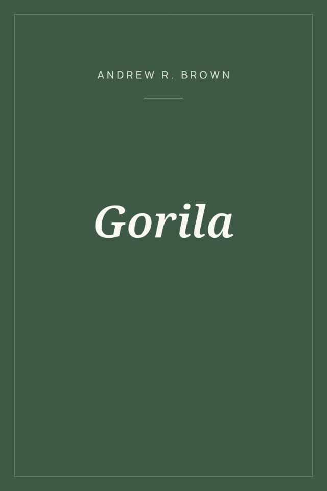 Portada de Gorila