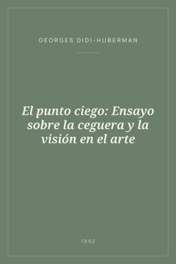 Portada de El punto ciego: Ensayo sobre la ceguera y la visión en el arte
