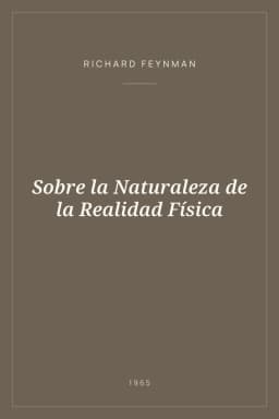 Portada de Sobre la Naturaleza de la Realidad Física