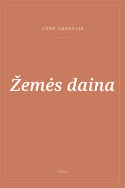 Portada de Žemės daina