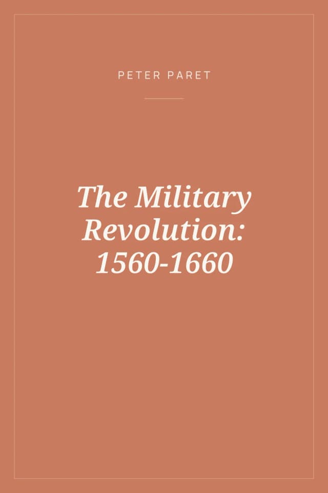 Portada de The Military Revolution: 1560-1660