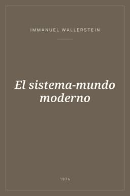 Portada de El sistema-mundo moderno