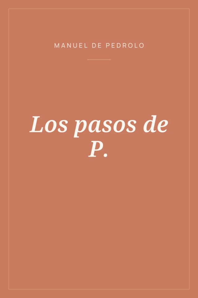 Portada de Los pasos de P.