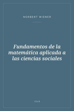 Portada de Fundamentos de la matemática aplicada a las ciencias sociales