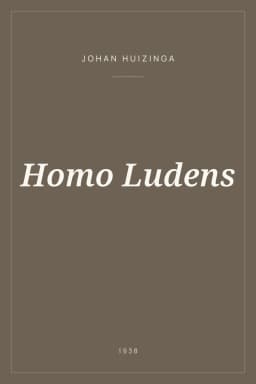 Portada de Homo Ludens