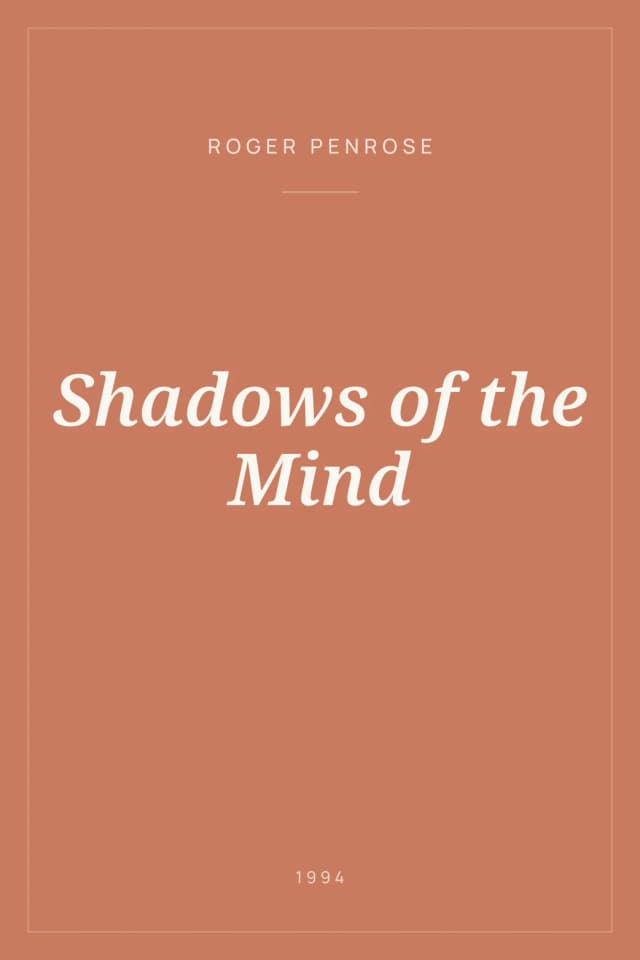 Portada de Shadows of the Mind