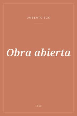 Portada de Obra abierta