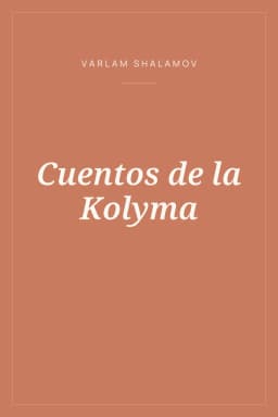Portada de Cuentos de la Kolyma