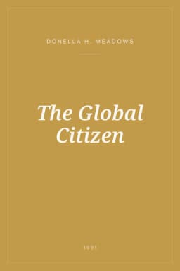 Portada de The Global Citizen