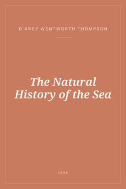 Portada de The Natural History of the Sea