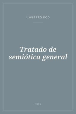 Portada de Tratado de semiótica general