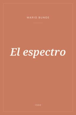 Portada de El espectro