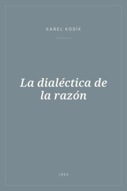 Portada de La dialéctica de la razón