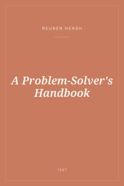Portada de A Problem-Solver's Handbook