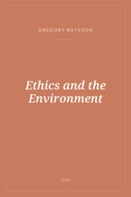 Portada de Ethics and the Environment