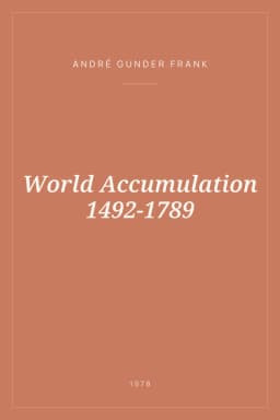 Portada de World Accumulation 1492-1789
