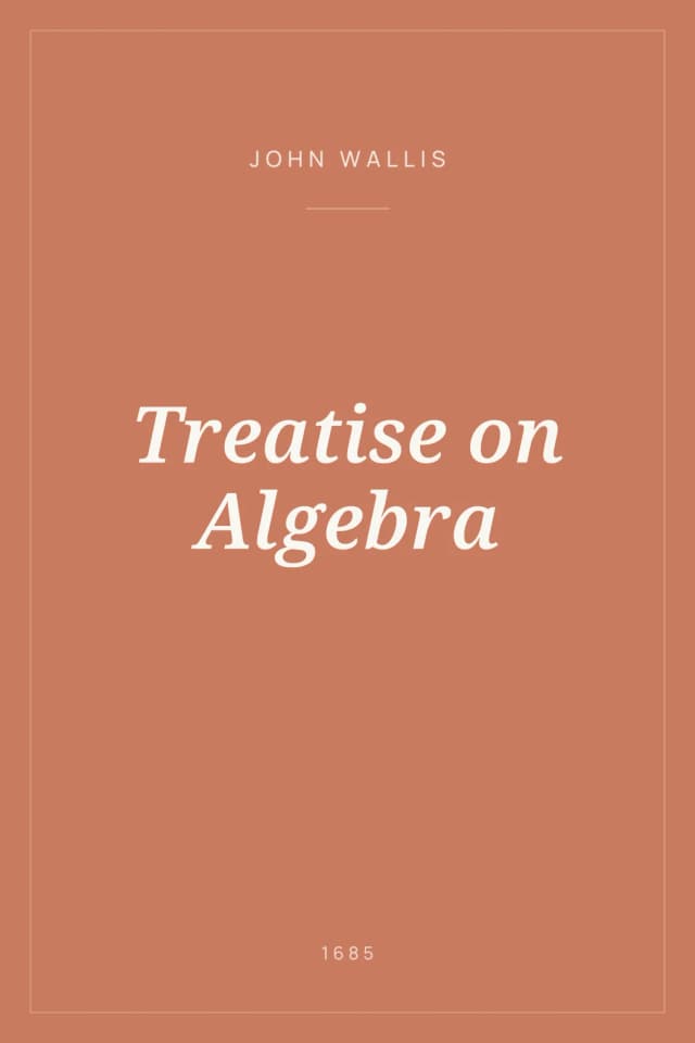 Portada de Treatise on Algebra