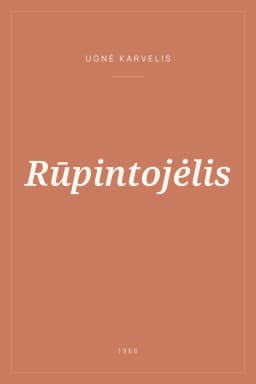 Portada de Rūpintojėlis