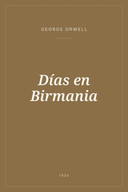 Portada de Días en Birmania