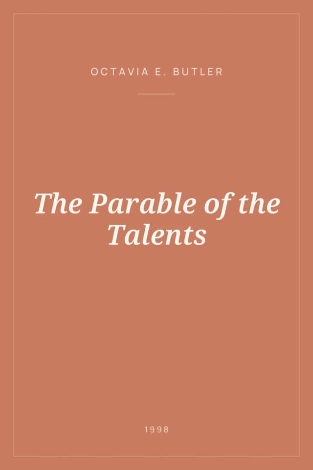 Portada de The Parable of the Talents