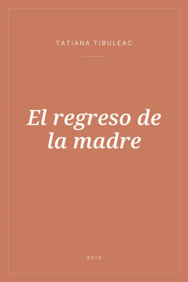 Portada de El regreso de la madre