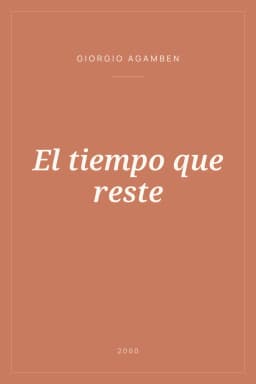 Portada de El tiempo que reste