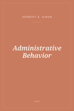 Portada de Administrative Behavior
