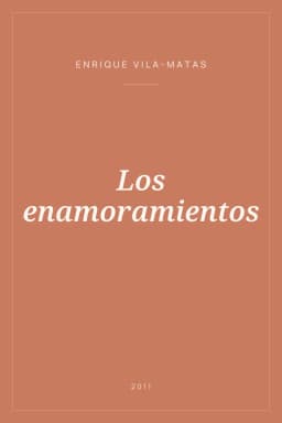 Portada de Los enamoramientos