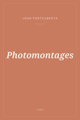 Portada de Photomontages