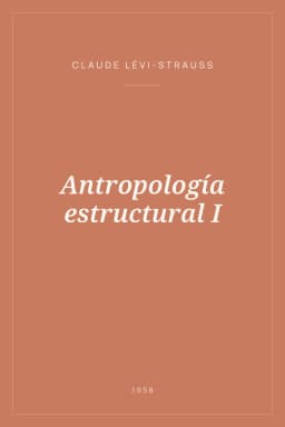 Portada de Antropología estructural I
