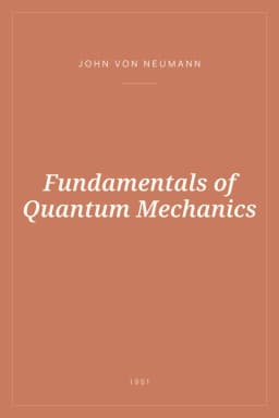 Portada de Fundamentals of Quantum Mechanics