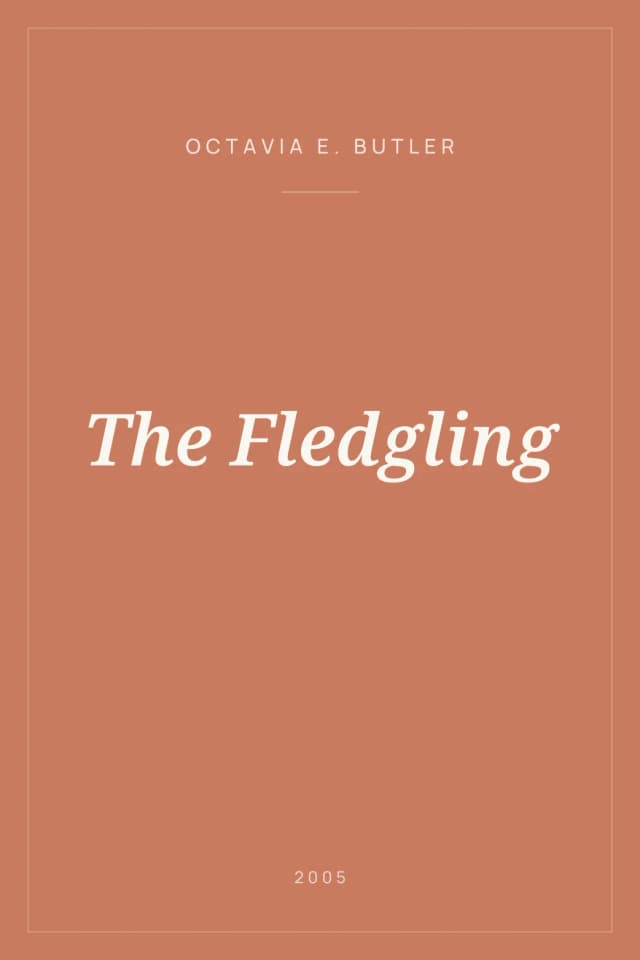 Portada de The Fledgling