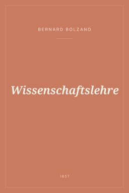 Portada de Wissenschaftslehre