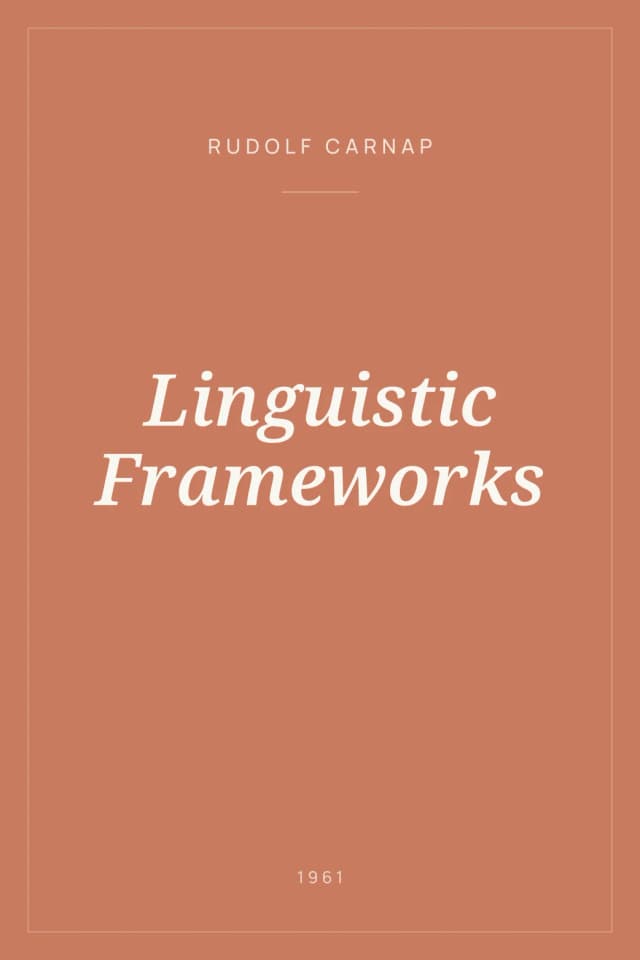 Portada de Linguistic Frameworks
