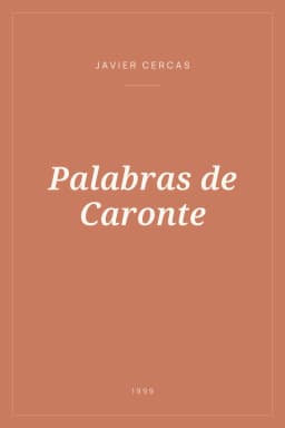Portada de Palabras de Caronte