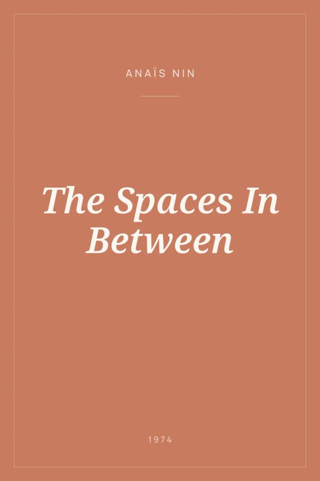 Portada de The Spaces In Between