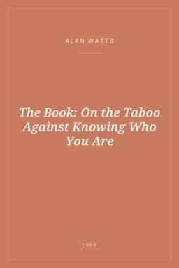 Portada de The Book: On the Taboo Against Knowing Who You Are