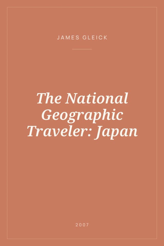 Portada de The National Geographic Traveler: Japan