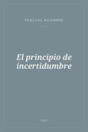 Portada de El principio de incertidumbre