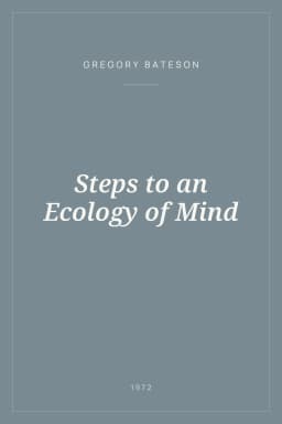 Portada de Steps to an Ecology of Mind