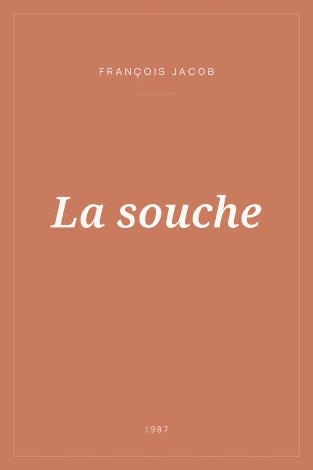 Portada de La souche