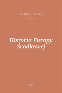 Portada de Historia Europy Środkowej