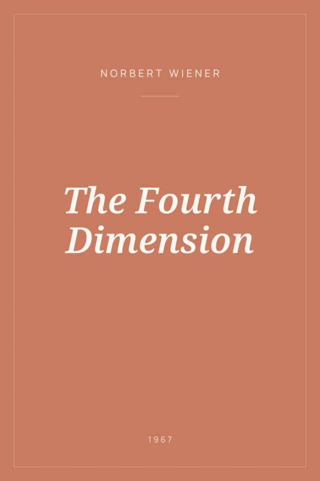 Portada de The Fourth Dimension