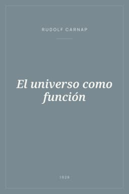 Portada de El universo como función