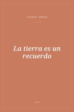 Portada de La tierra es un recuerdo